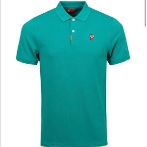 Nike Tiger Woods "FRANK" Golf Polo Shirt CJ0880-370 Masters Green XL Dri-FIT